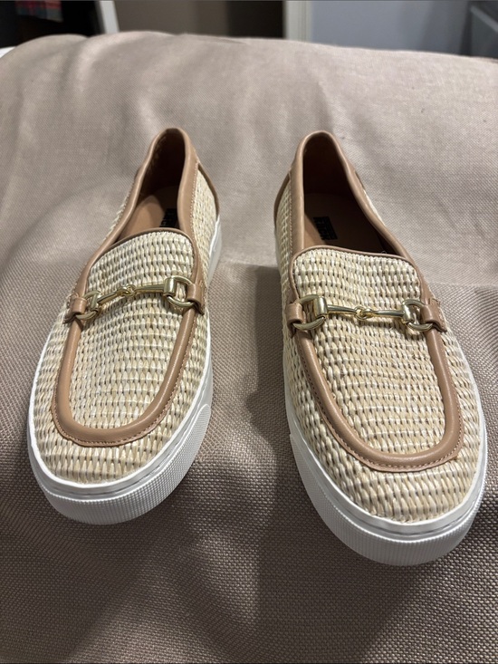 Nordstrom Rack Shoes - Nordstrom Rack Raffia Slip-On Loafers